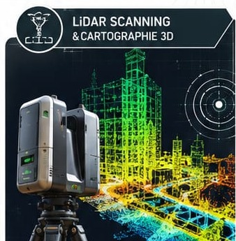 Scanner LiDAR pour acquisition de données 3D